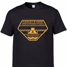 Alien weyland yutani nostromo sci fi movie 426 covenant-camisetas de moda para hombre, estilo de verano 2024 - compra barato