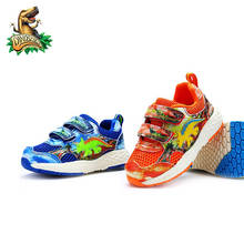 DINOSKULLS-tenis infantiles para niños de 1 año, Red de dinosaurios para Primavera, zapatillas transpirables para niños y niñas 2024 - compra barato