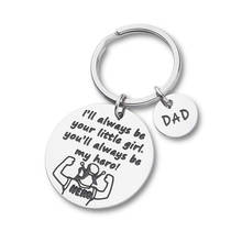 Dad Keychain Gifts for Men Him Husband Daddy Stepdad Key Ring Fathers Day Gifts From Daughter Son Birthday Gifts for Dad 2024 - buy cheap