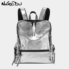Fricedu mochila feminina de grande capacidade, bolsa escolar brilhante para meninas adolescentes bolsa de viagem para laptop 2024 - compre barato