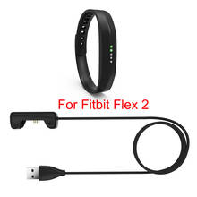 Cargador de repuesto para reloj inteligente Fitbit Flex 2, base de carga con cable USB 3,3 pies/1M, botón de Reinicio, accesorios de pulsera 2024 - compra barato