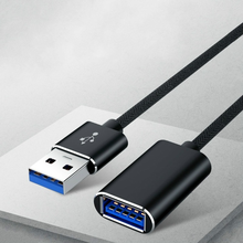 De extensión USB 2,0 Cable de datos Cable macho a hembra extensor para carga de teléfono ordenador USB2.0 ampliar 2024 - compra barato