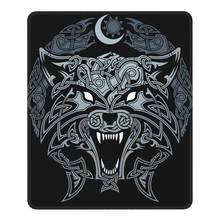 Alfombrilla impermeable para ratón Wolves Of Ragnarok vikingos Valhalla Odin, alfombrilla de goma para decoración del hogar y la Oficina, alfombrilla increíble 2024 - compra barato