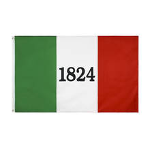 Johnin suspenso 90*150cm texas 1824 estados unidos bandeira de batalha antigas 3x5 para decoração 2024 - compre barato