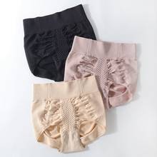 Sexy lingerie Underwear Women High Waist Shaper Tights 3D Hips Lift Up Honeycomb Briefs Body Shaping Hips Panties 2024 - buy cheap