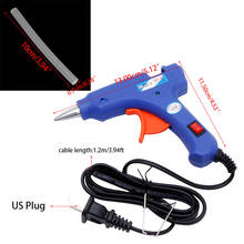 Professional Electric Heating Hot Melt Glue Gun 20W 50Pcs Glue Sticks Adhesive 2024 - buy cheap