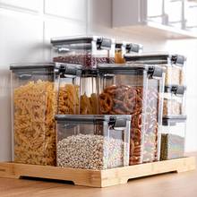 700/1300/1800ML Food Storage Container Plastic Kitchen Refrigerator Noodle Box Multigrain Storage Tank Transparent Sealed Cans 2024 - buy cheap