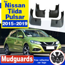Guardabarros delantero y trasero para coche Nissan, accesorios para Nissan Pulsar Tiida C13 2015 ~ 2019, 2016, 2017, 2018 2024 - compra barato
