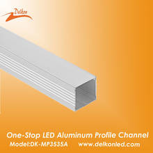 35*35mm Wall and Ceiling Aluminum LED Profile with Milky Diffuser Cover for 8-33mm Width Strip Light 2024 - buy cheap