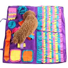 Pet Dog Sniffing Mat Find Food Training Blanket Play Toys Dog Mat For Relieve Stress Puzzle Sniffing Mat Pad Pet Supplies 2024 - buy cheap