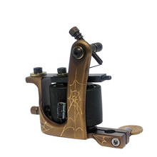 High Qualit Tattoo Machine Copper Handmade Guns  Tattoo Machine Shader&Liner Guns Tattoo Supply 2024 - buy cheap