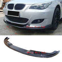 Carbon Fiber / Frp Front Bumper Lip Spoiler Splitters for Bmw E60 Refit M5 2006 2007 2008 2009 2024 - buy cheap