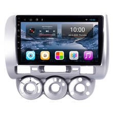 RoverOne-Radio Multimedia con GPS para coche, Radio con reproductor, Android 10, cuatro núcleos, navegador, pantalla táctil, para Honda Jazz Fit, SIN DVD 2024 - compra barato