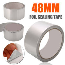 New 48mm Aluminum Coating Foil Sealing Tape Adhesive Tape Roll For Home Window Pipe Strapping DIY Repair Heat Resisitance 2024 - buy cheap