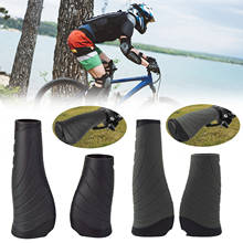 2pcs/1 Pair Mountain Road Cycling Bike Bicycle MTB Handlebar Cover Grips Smooth Soft Rubber Anti-slip Handle Grip Lock Bar End 2024 - buy cheap