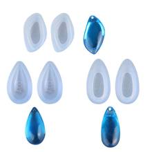 6Pcs 3 Shapes Teardrop DIY Earrings Necklace Pendant Mold Resin Casting Art Craft Epoxy Resin Jewelry Making Tools 2024 - buy cheap