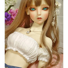 BJD doll dress is suitable for 1/3   1/4 female body - small sexy white strapless small chest wrap ~ 2024 - buy cheap