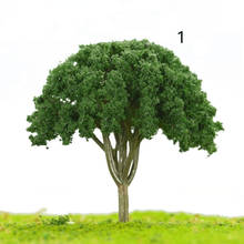 500 шт. 2,3 см Лидер продаж 1/1000 весы миниатюрная архитектурная модель зеленое дерево для Хо поезд макет Modelbouw сцены или хобби чайник 2024 - купить недорого