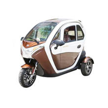 2021 Adult Electric Motorcycle Tricycle Three Wheels Passenger Vehicles Elderly Mobility Scooter 2024 - buy cheap