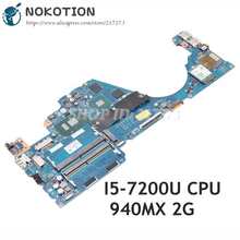 NOKOTION For HP 14-BF 14-bf058TX Laptop Motherboard I5-7200U CPU 940MX 2GB DCM40 LA-F031P 930577-601 930577-001 2024 - buy cheap