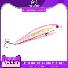 Noeby nbl9212 abs isca de pesca chocalho iscas duras truta de pesca de plástico wobbler iscas duras nadar artificial 9 cm/10g 2024 - compre barato