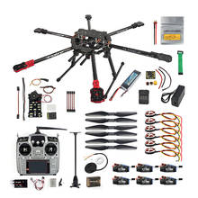 Full Set Hexacopter GPS Drone ARF Aircraft Kit Tarot FY690S Frame 750KV Motor PIX 2.4.8 32 Bit Flight Controller AT10 10CH RC TX 2024 - buy cheap