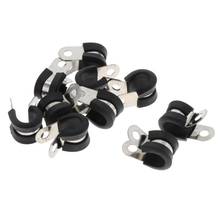 10Pcs 13mm 1/2" P Tube Clips Pipe Line Clamp P Type Marine Grade 13x36mm 2024 - buy cheap