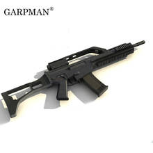 Штурмовой пистолет G36c, 3D бумажная модель пазла, обучающая игрушка «сделай сам» для самостоятельного изготовления бумажных изделий, 1:1 85 см 2024 - купить недорого