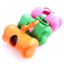 1PC Dog Poop Bag Bone Dispenser Case Pet Waste Bags Dog Bags Products For Dogs Eco-Friendly 2024 - buy cheap
