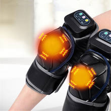 Massageador elétrico de joelho, compressa quente, infravermelho distante, suporte para articulação, vibração, airbag, ferramenta de alívio da dor 2024 - compre barato