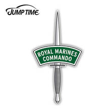 Jump Time 13cm x7cm For ROYAL MARINES COMMANDO DAGGER Funny Graphics Car Stickers Vinyl DIY Bumper Laptop Waterproof Fine Decals 2024 - buy cheap