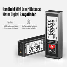 SNDWAY SW-B60 Laser Distance Meter Handheld Rangefinder Digital Distance Measuring Meter Indoor Rechargeable Electronic Device 2024 - buy cheap