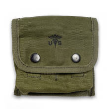WWII WW2 US ARMY M2 JUNGLE FIRST AID KIT POUCH M1945 OUTDOOR FIELD FIRST-AID KIT With Hook 2024 - buy cheap