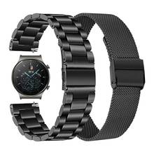 Stainless Steel Strap For Samsung Galaxy Watch 3 45MM LTE Smart Bracelets 22MM Replace Wrist Band For Galaxy Watch 46MM Gear S3 2024 - buy cheap