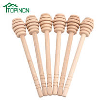 50Pcs/Set High Quality Honey Stir Bar Mixing Handle Jar Spoon Wood Dipper Honey Long Stick Supplies Honey Kitchen Tools 2024 - buy cheap