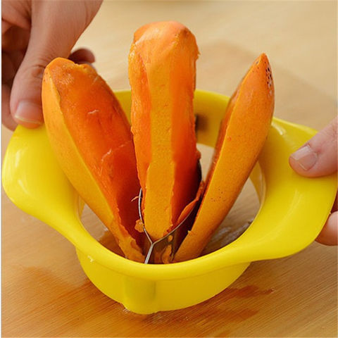 Hoomall 1 шт. из нержавеющей стали манго вырезать Творческий кухонный нож для манго фрукты аксессуары для гаджетов для кухни слайсер для персиков резак 2022 - купить недорого