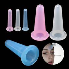 4pcs Face Eye Body Silicone Massage Cup Vaccum Facial Massager Therapy Cup Face Body Care Tool Therapy Treatment Relaxation 2024 - buy cheap
