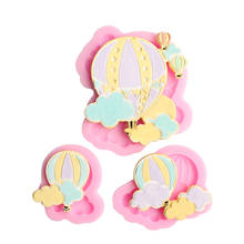 Hot Air Balloon Biscuits Fondant Cake Silicone Mold Candy Cookies Chocolate Decoration Baking Tool 2024 - buy cheap