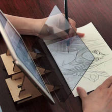 Tablero de dibujo óptico para niños, tablero de trazado, proyector de dibujo óptico, herramientas de dibujo, herramienta de copia de arte, resistente 2024 - compra barato