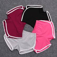 Pantalones cortos deportivos para mujer, ropa de Yoga, gimnasio, entrenamiento, cintura ajustada, informal 2024 - compra barato