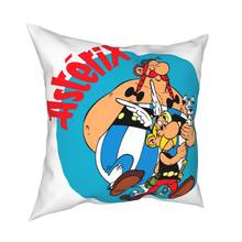 Funda de almohada para sofá, cobertor de almohada de estilo Astérix y Obelix, novedad 2024 - compra barato