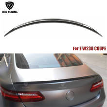 AMG Style For Mercedes W238 spoiler E Class Coupe E250 E400 E500 E550 2-Door Carbon Fiber Rear Trunk Spoiler Wing 2016 - 2020 2024 - buy cheap