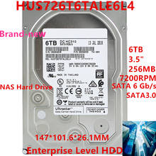New Original HDD For WD 6TB 3.5" SATA 6 Gb/s 256MB 7200RPM For Internal Hard Disk For Enterprise Level HDD For HUS726T6TALE6L4 2024 - buy cheap