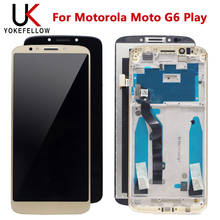 LCD Display For Motorola Moto G6 Play LCD Display Digitizer Touch Screen Replacement For Motorola Moto G6 Play LCD Black Gold 2024 - buy cheap