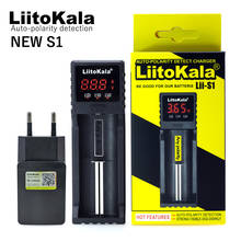 LiitoKala Lii-S1 Lii-S2 Lii-S4 202 402 3,2 V LiFePO4 3,7 V/3,85 V 18650 литий-ионное зарядное устройство ni-cd 26650 AA AAA 2024 - купить недорого