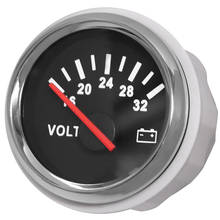 52mm Auto Car Voltmeter Volt Meters Gauge Voltage Meter  8-16 Volts 16-32 Volts For Marine Boat Yacht RV Motorcycle Accessories 2024 - buy cheap