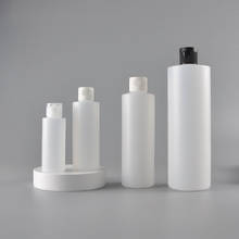 40pcs,60ml/120ml/250ml/500ml PE plastic cosmetic packaging bottles container with flip top cap empty PE lotion bottles  with lid 2024 - buy cheap
