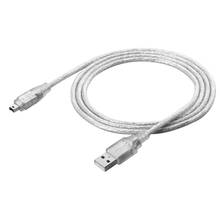 1.2m USB 2.0 Male To Firewire iEEE 1394 4 Pin Male iLink Adapter Cable Male To Male Cable Light White Flexible Cable 2024 - buy cheap