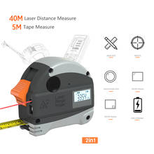 40M Laser Rangefinder + 5M Anti-fall Steel Tape Metric and Inch Laser Tape Measure High Precision Laser Distance Meter 2024 - buy cheap