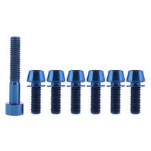 Xingxi 1Set M6 Titanium Bolts 6Pcs M6x18 20mm + 1PCS M6x35mm Screws Bolts For Bicycle Fasteners 7 Pcs 2024 - buy cheap